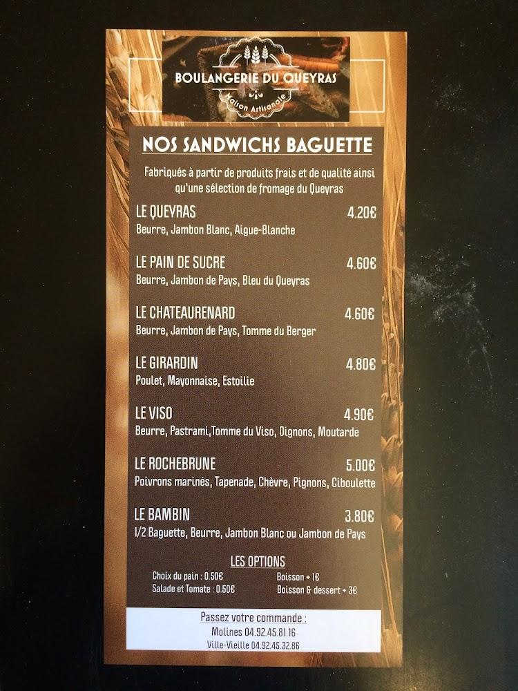 LE PAIN DES CIMES 1800 - Menu Image 4