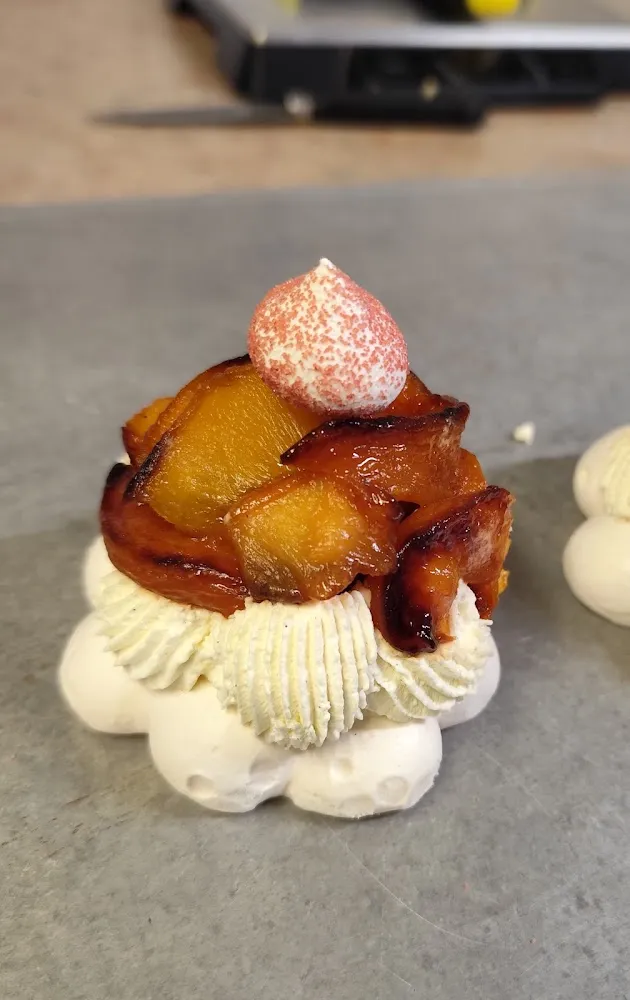 Pavlova Pêche Framboise